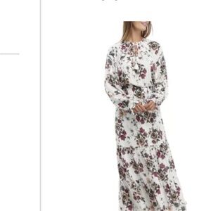 American Rag Tiered floral maxi dress Large